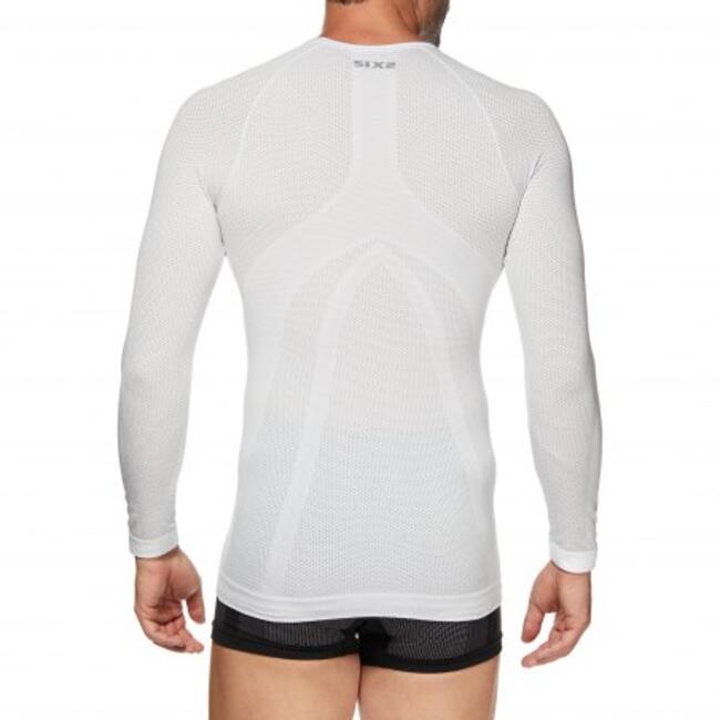 Six2 Maglia Termica Moto White Carbon Unisex